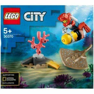LEGO City Ocean Diver W/ Stingray Sea Creature
